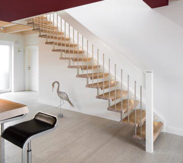Freitragende Treppen – schwerelose Leichtigkeit Freitragende Treppen – schwerelose Leichtigkeit – Moderne Leichtigkeit