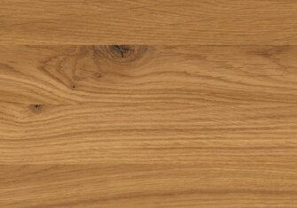 Oberflächenmuster der Holzart Eiche astig, farbig geölt mit TBV Echtholz-Öl der Farbe Mist 5