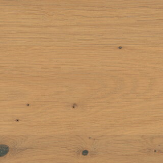 Oberflächenmuster der Holzart Eiche astig, farbig geölt mit TBV Echtholz-Öl der Farbe Mist