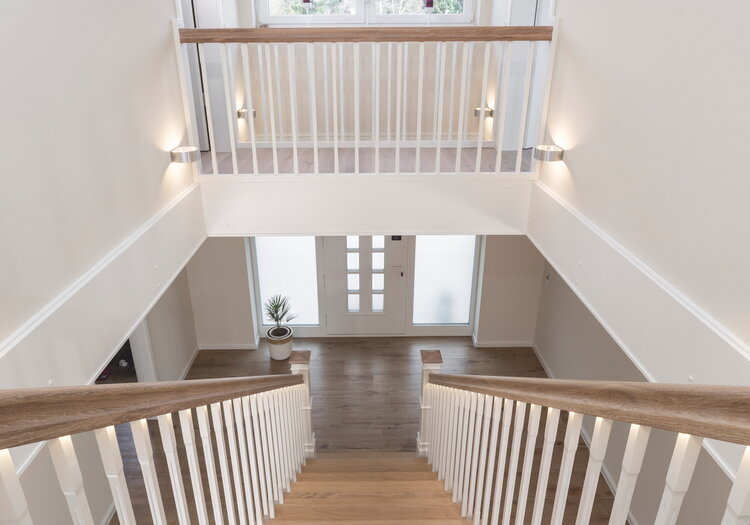 Deckenverkleidung glatt in weiß