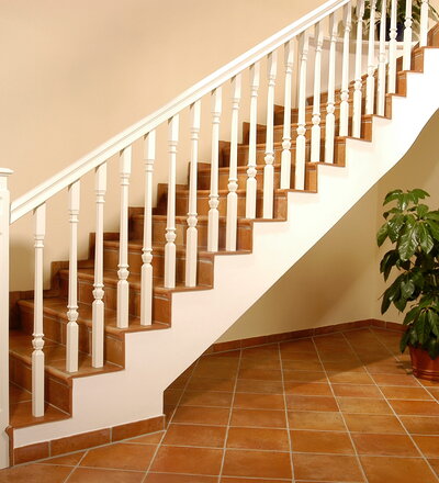 Betontreppensteigegeländer