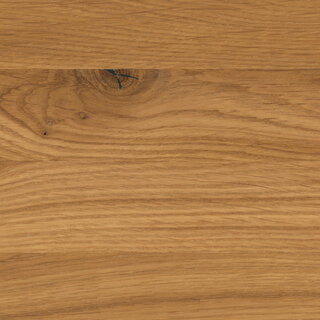 Oberflächenmuster der Holzart Eiche astig, farbig geölt mit TBV Echtholz-Öl der Farbe Mist 5