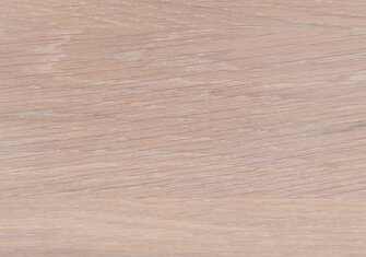 Oberflächenmuster der Holzart Eiche, farbig geölt mit TBV Echtholz-Öl der Farbe V White